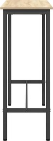vidaXL τραπέζι Δρύς Sonoma 100 x 40 x 100,5 εκ