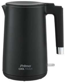 Primo PRCK-40428 Βραστήρας Ανοξείδωτος Cool touch Μαύρος 1.5L 2200W