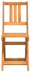 vidaXL Καρέκλα Κήπου 4 pcs Καφέ 36 x 46 x 86 εκ. Μασίφ ξύλο ακακίας