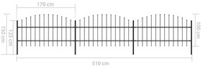 ΚΑΓΚΕΛΑ ΠΕΡΙΦΡΑΞΗΣ ΜΕ ΛΟΓΧΕΣ ΜΑΥΡΑ (0,75-1) X 5,1 Μ. ΑΤΣΑΛΙΝΑ 277714