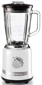 Μπλέντερ Ariete MODERNA 0585/01, 1000W, 4 λεπίδες, 1.5 l, 4 ταχύτητες + παλμός, γυάλινη κανάτα, Λευκό