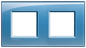 Πλαίσιο 2 + 2 Θέσεων Μπλε Bticino LNA4802M2AD Legrand-LNA4802M2AD-Μπλε LNA4802M2AD