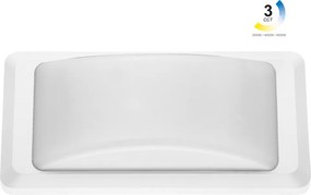 LED Απλίκα Εξωτερικού Χώρου Arc 12W 3000K/4000K/6000K/CCT IP65 Λευκό