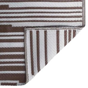 vidaXL Χαλί εξωτερικού χώρου Καφέ 300 x 400 cm PP