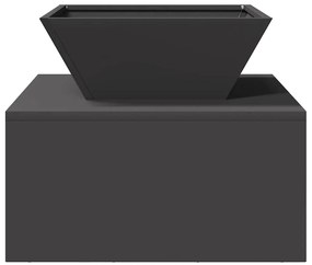 vidaXL Φωτιά Μαύρο 50 x 50 x 40 cm Ατσάλι