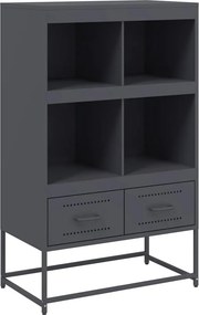 vidaXL Ντουλάπι Ανθρακί 68x39x111,5 εκ. από Χάλυβα
