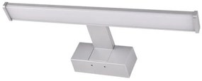 Απλίκα Φωτιστικό Τοίχου Μπάνιου LED 40cm 8W IP44 4000K από τη Lumen-3-40008166-Ασημί 3-40008166