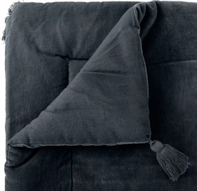 Βελουτέ Τραβέρσα Κρεβατιού (70x180) A-S Night D.Grey 188600L