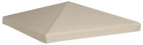 vidaXL Κάλυμμα για Κιόσκι Μπεζ 3 x 3 μ. 310 γρ./μ²