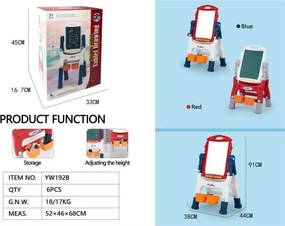 Πίνακας ζωγραφικής διπλής όψης με σταντ - YW192B - 233034