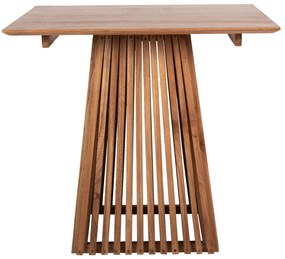 ΤΡΑΠΕΖΙ ΤΡΑΠΕΖΑΡΙΑΣ ΤΕΤΡΑΓΩΝΟ FRANTZ HM9458.11 ΜΑΣΙΦ MINDI ΞΥΛΟ 80x80x75Y εκ.