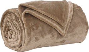 vidaXL Κουβέρτα Καμηλοπάρδαλη 130 x 150 cm Μαλλί