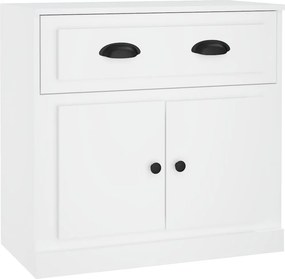 vidaXL Ντουλάπι Λευκό 70 x 35,5 x 67,5 εκ. από Επεξεργασμένο Ξύλο