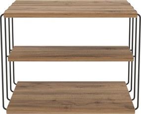 Βοηθητικό Τραπεζάκι Atlantic Πεύκο / Μαύρο FLIDI 50x40x33