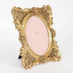 Κορνίζα Για Φωτογραφία 15x20cm 756-12082 23,2x27,4x2,4cm Gold Estheti Home Πολυρεσίνη