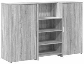 vidaXL Γραφείο υποδοχής 155x50x103,5 εκ. Επεξεργασμένο Ξύλο
