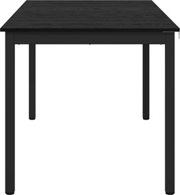 vidaXL Τραπεζαρίες 140 x 80 x 75 cm ΜΕΤΑΛΛΟ