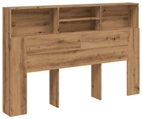 vidaXL Ντουλάπι κεφαλάρι Artisan Oak Κατασκευασμένο ξύλο