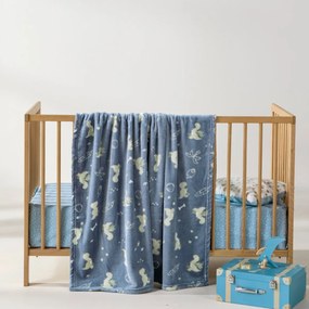 Κουβέρτα Fleece Κούνιας (100x140) Kentia Tiago