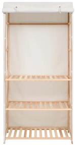 vidaXL Ντουλάπα Ρούχων με 3 Ράφια 79 x 40 x 170 εκ.