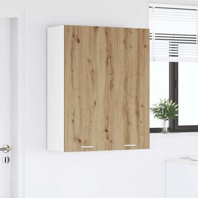 vidaXL Κρεμαστό ντουλάπι με αποθήκευση Artisan Oak 80 x 31 x 100 εκ.