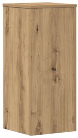 vidaXL Βάσεις Φυτών 2 τεμ. Αρτισιανή Δρυς 30x30x70 εκ. Επεξ. Ξύλο