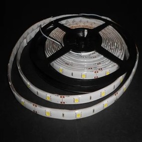Led ταινία αδιάβροχη 5m 7,2W 12VDC μπλε φως IP65 εύκαμπτη &amp; αυτοκόλλητη