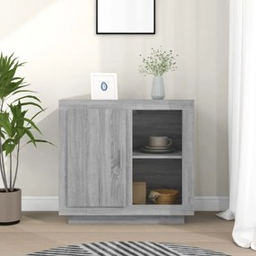 vidaXL Ντουλάπι Γκρι Sonoma 80 x 40 x 75 εκ.