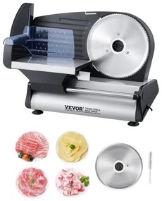 VEVOR Meat Slicer 180W 7.5&quot; Electric Deli Food Slicer for Meat Bread Cheese