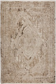 Χαλί Indilook 5101A 26 Cream-Vison Βιοκαρπέτ 67X220cm