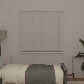vidaXL Βενετσιάνικες Ρόδες Λευκό 175 x 150 εκ Αλουμίνιο