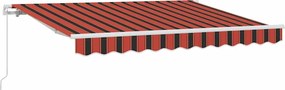 vidaXL Σκηνίτσα Αναδιπλούμενη Πορτοκαλί 250 x 200 cm ύφασμα
