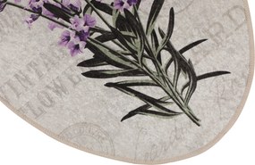 Bathmat Set (3 Pieces) Lavender Multicolor