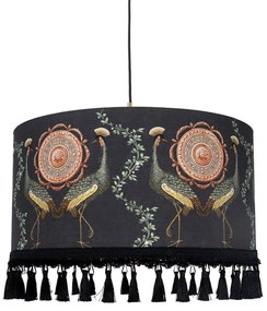 Φωτιστικό Οροφής Garden Birds CL50238 35X22Cm MindTheGap Metal, Fabric