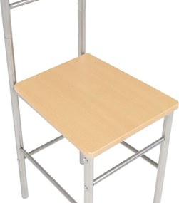 vidaXL Καρέκλες Καλόγεροι 2 Τεμ. από Μέταλλο