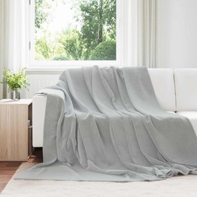 vidaXL Ριχτάρια 6 pcs Γκρι 240 x 270 εκ. Μαλλί