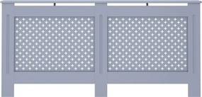 vidaXL Κάλυμμα Καλοριφέρ Ανθρακί 172 x 19 x 81,5 εκ. από MDF
