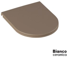 Bianco Ceramica MS38C-530 Taupe Matt Κάλυμμα Βακελίτη Slim Soft Close