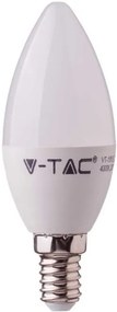 LED V-TAC Λάμπα Ε14 SAMSUNG Chip κεράκι 4.5W A++ Φως Ημέρας 259