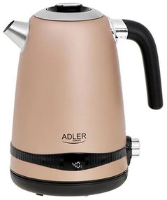 ADLER 1,7L STEEL ELECTRIC KETTLE WITH LCD AND TEMPERATURE CONTROL