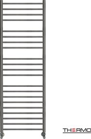 Thermo Bellavia Black Brushed PVD - Θερμαινομενη πετσετοκρεμάστρα - 50x150 cm