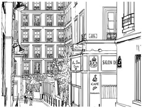 Φωτοταπετσαρία - A walk through Parisian streets 300x231