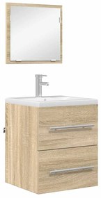 vidaXL Ντουλάπι Μπάνιου 41 x 38.5 x 48 cm Επεξεργασμένο ξύλο
