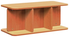 vidaXL Τραπεζάκι σαλονιού Καφέ κεριού 80 x 39.5 x 33.5 εκ