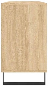 vidaXL Ντουλάπι Μπάνιου Sonoma Δρυς 80 x 33 x 60 εκ. από Επεξεργ. Ξύλο