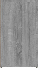 vidaXL Ντουλάπι Γκρι Sonoma 100x33x59,5 εκ. από Επεξεργασμένο Ξύλο