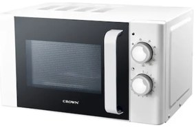 Crown CDMO-2091GR Φούρνος Μικροκυμάτων με Grill 20lt Λευκός