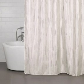 Κουρτίνα Μπάνιου Geo 02387.001 180x200 Beige 180Πx200Υ Πολυέστερ