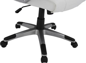 ΚΑΡΕΚΛΑ ΓΡΑΦΕΙΟΥ CHANDER HM1092.02 ΛΕΥΚΗ 63x66x116 εκ.
