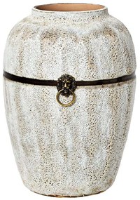 Βάζο 374-224-347 40cm Grey Κεραμικό